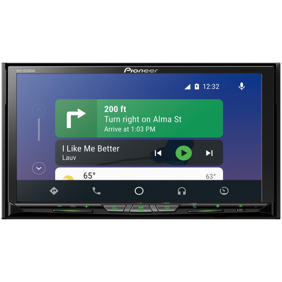 Pioneer AVH-Z9200BT カーナビ Multimedia player auto Pioneer AVH-Z9200DAB, 2DIN, CD/DVD, Ecran