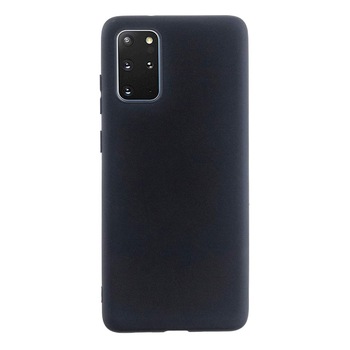 Husa silicon Samsung Galaxy S20 Plus Matte, Antisoc, TPU Negru Husa silicon Samsung Galaxy S20 Plus Matte, Antisoc, TPU Negru