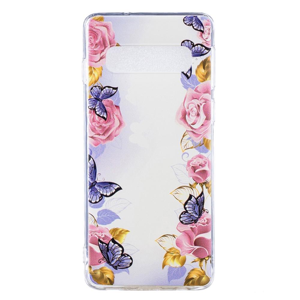 Husa silicon Samsung Galaxy S10 Model Butterfly Paradise, Antisoc, TPU, Viceversa Multicolor