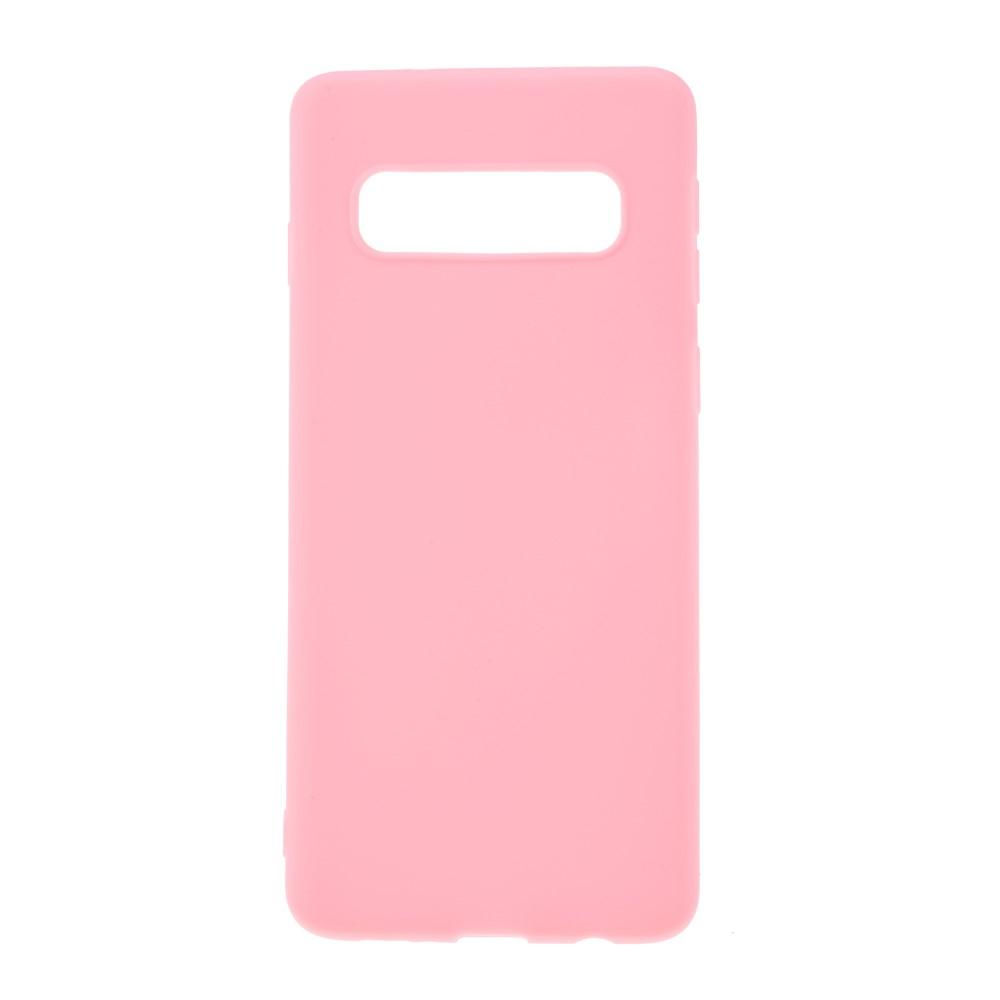 Husa silicon Samsung Galaxy S10 Plus Matte, Antisoc, TPU, Viceversa Roz