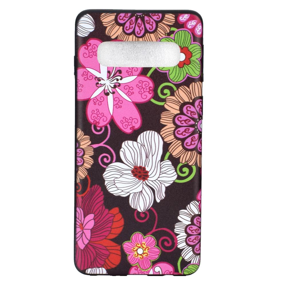 Husa silicon Samsung Galaxy S10 Model Spring Time, Antisoc, TPU, Viceversa - Viceversa Multicolor