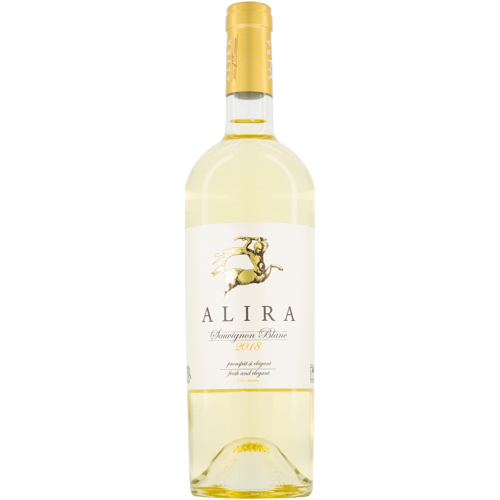 Vin Alb Alira Sauvignon Blanc, Sec, 0.75l