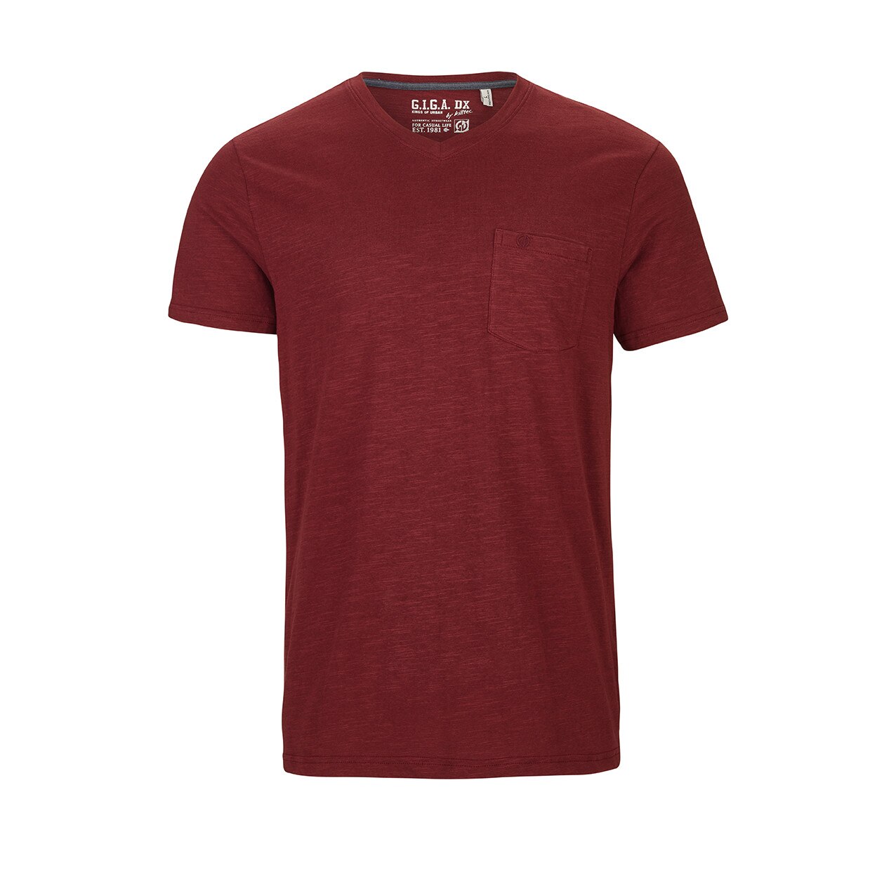 Tricou Leono Killtec, Rosu caramiziu