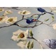 Tablou floral pictat manual cu peisaj de primavara, Pictura cu pasari colibrii si flori de magnolii, dimensiune 48x33 cm