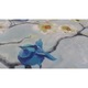 Tablou floral pictat manual cu peisaj de primavara, Pictura cu pasari colibrii si flori de magnolii, dimensiune 48x33 cm