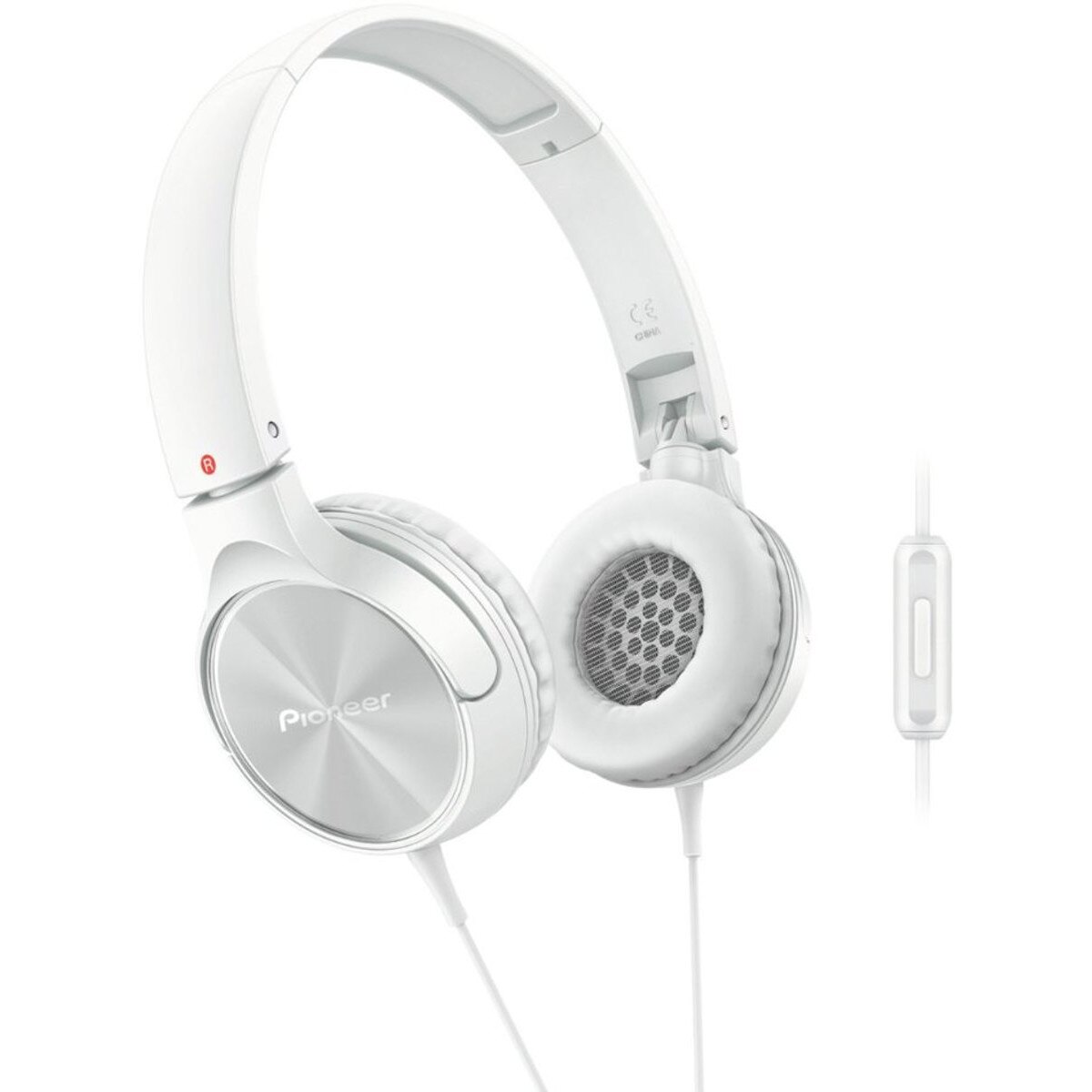 Casti On-Ear Pioneer SE-MJ522T-W, Cu Fir, Alb