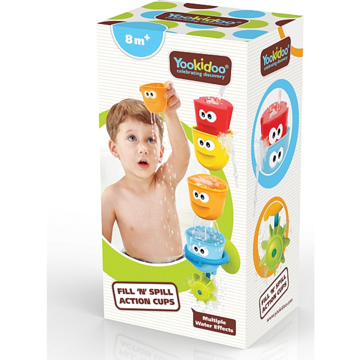 Yookidoo fürdőjáték - Töltögetős pohárkészlet