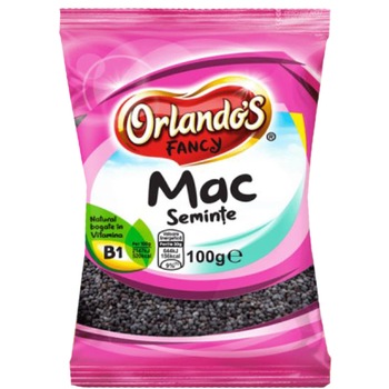 Seminte de mac Orlandos Fancy,100g Seminte de mac Orlandos Fancy,100g