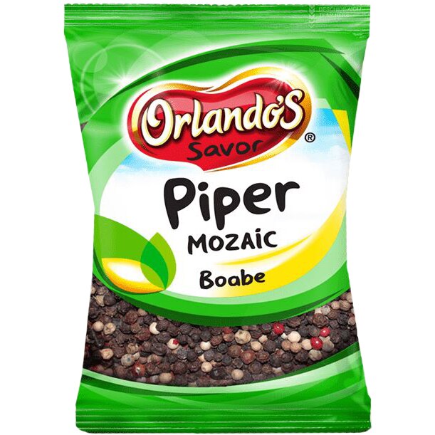 Piper mozaic boabe Orlandos Savor, 100g