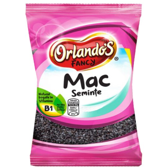 Seminte de mac Orlandos Fancy, 250g