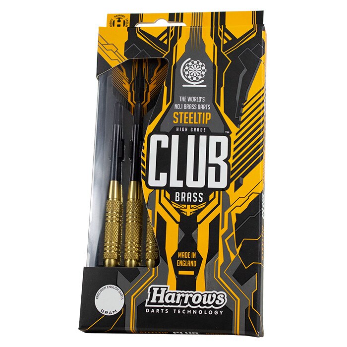 Set 3 sageti Club cu varf steeltip Brass Harrows 22 gr