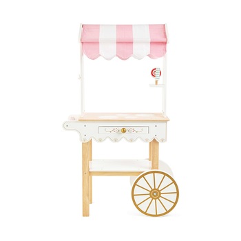 Jucarie educativa, Le Toy Van, magazin pe roti, din lemn, 3 ani + Jucarie educativa, Le Toy Van, magazin pe roti, din lemn, 3 ani +