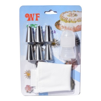 Set 6 duiuri inox, adaptor si pos silicon Set 6 duiuri inox, adaptor si pos silicon