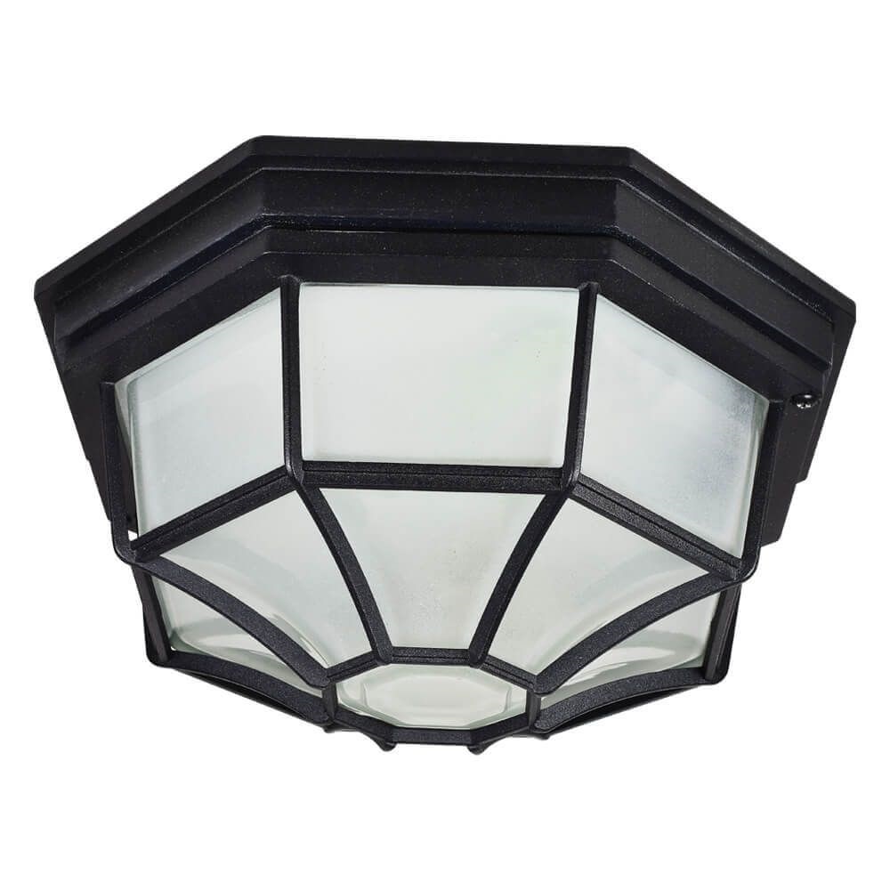 Aplica de exterior Berlin, 1 x E27, IP44, design clasic, finisaj negru