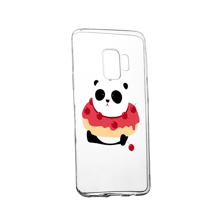 Husa de protectie Sweet Panda, pentru Xiaomi Redmi Note 8 Pro, rezistenta la uzura, anti-alunecare, din silicon Premium, 585
