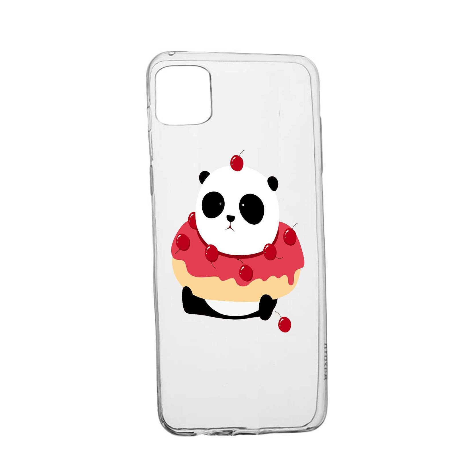 Husa de protectie Sweet Panda, pentru Apple iPhone 11, rezistenta la uzura, anti-alunecare, din silicon Premium, 585