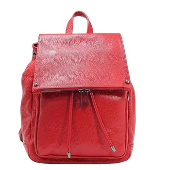 Rucsac dama piele naturala LU24C, rosu Rucsac dama piele naturala LU24C, rosu