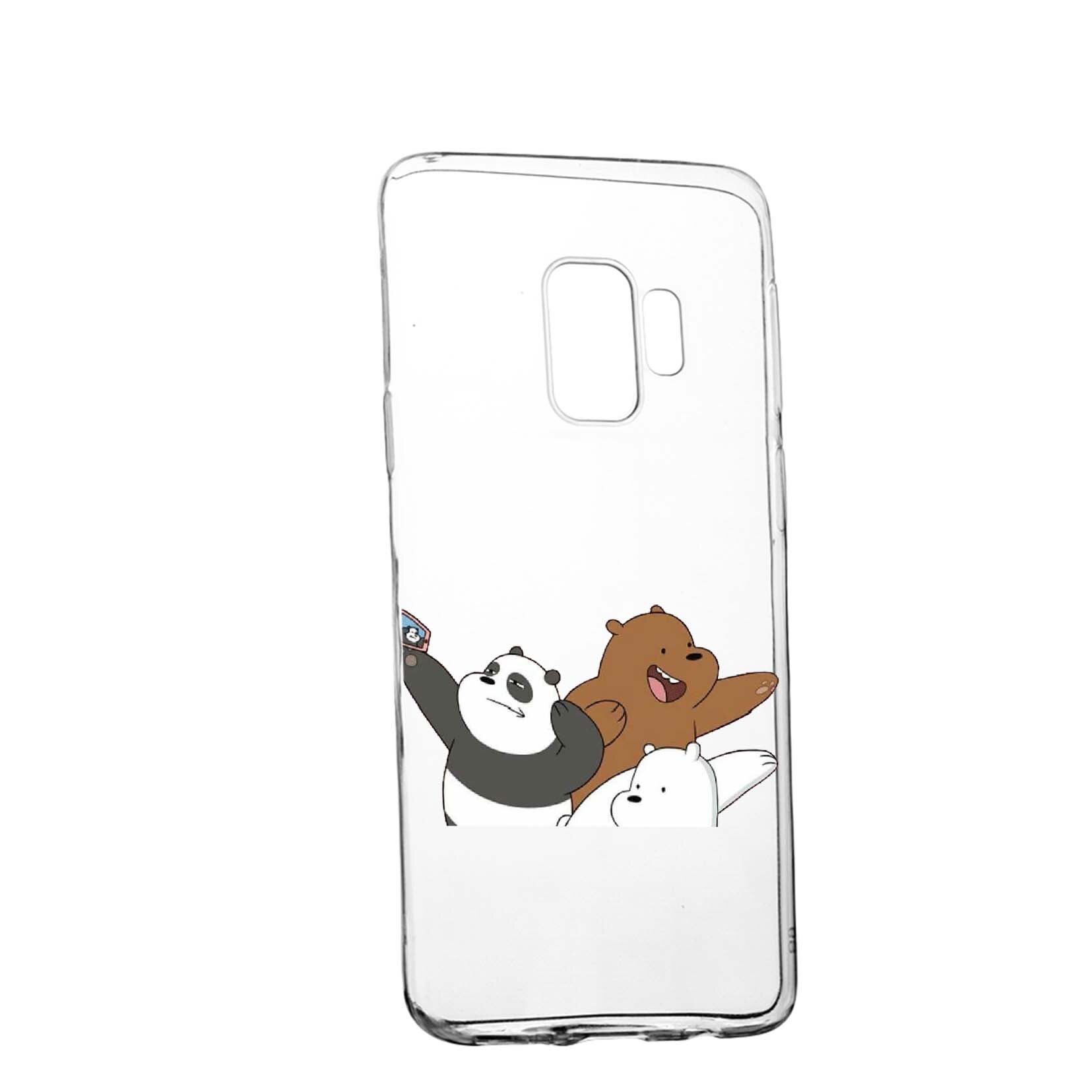 Husa de protectie Keep Calm - Ursi, pentru Samsung Galaxy S9, rezistenta la uzura, anti-alunecare, din silicon Premium, 587