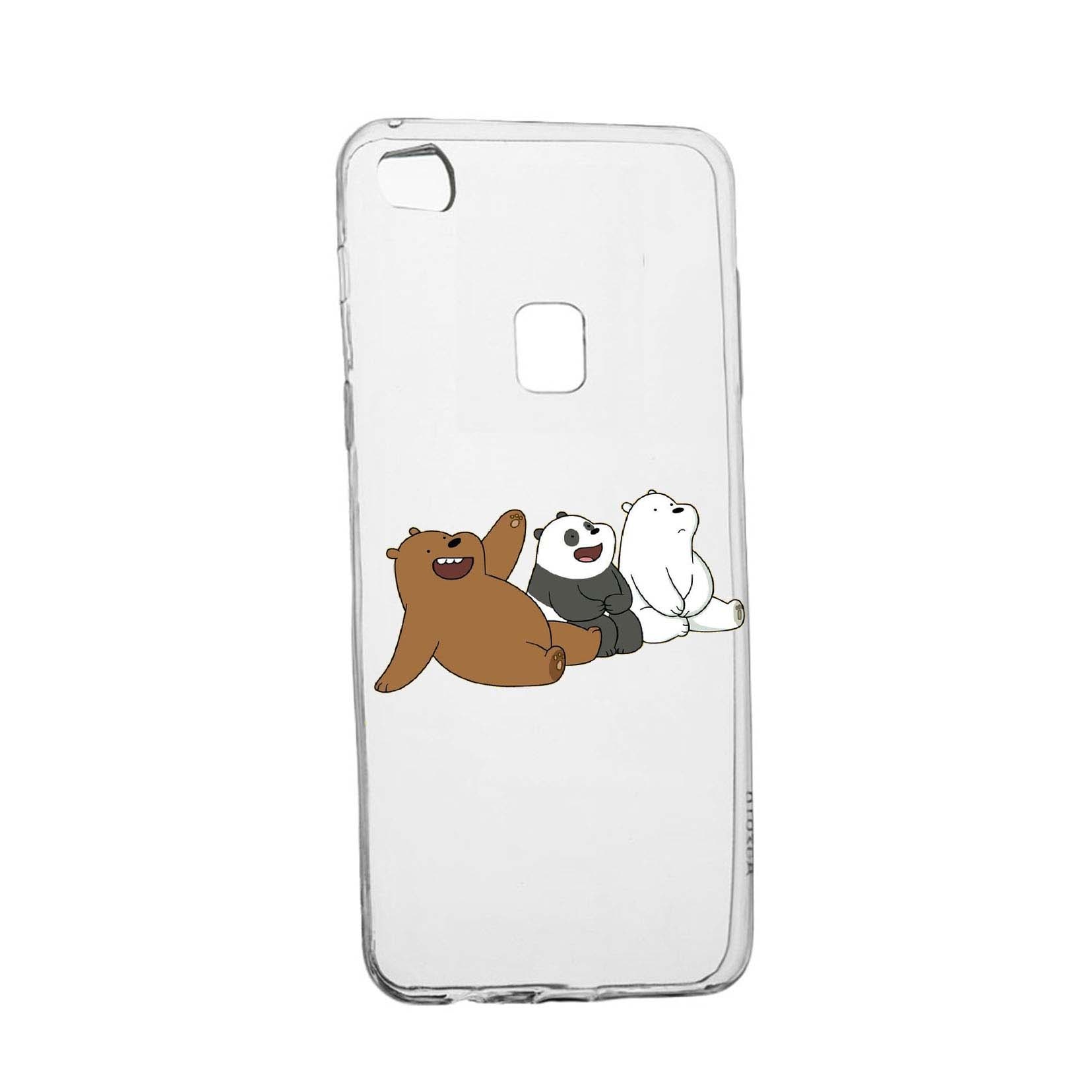 Husa de protectie We Bare Bears, pentru Huawei Honor 8X/ View 10 Lite, rezistenta la uzura, anti-alunecare, din silicon Premium, 588