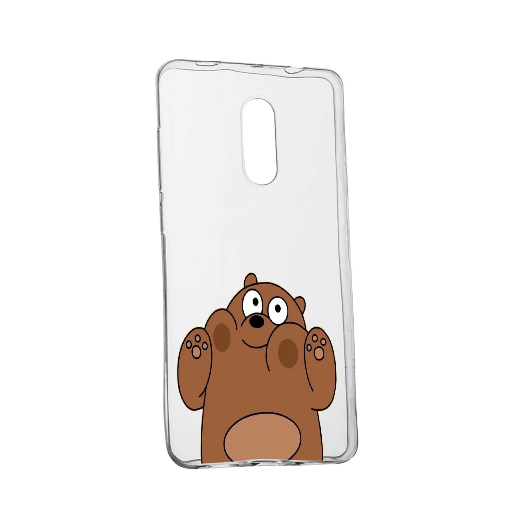 Husa de protectie Ursuleti, pentru Nokia 7.1 Plus, rezistenta la uzura, anti-alunecare, din silicon Premium, 589