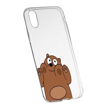 Husa de protectie Ursuleti, pentru Sony XA1 Plus, rezistenta la uzura, anti-alunecare, din silicon Premium, 589 Husa de protectie Ursuleti, pentru Sony XA1 Plus, rezistenta la uzura, anti-alunecare, din silicon Premium, 589