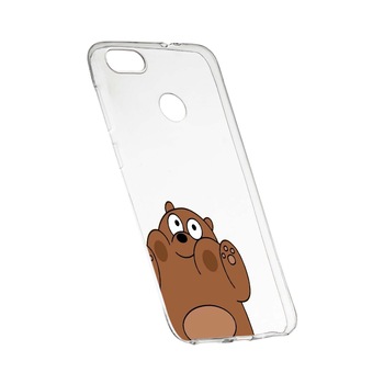 Husa de protectie Ursuleti, pentru Huawei P Smart, rezistenta la uzura, anti-alunecare, din silicon Premium, 589 Husa de protectie Ursuleti, pentru Huawei P Smart, rezistenta la uzura, anti-alunecare, din silicon Premium, 589