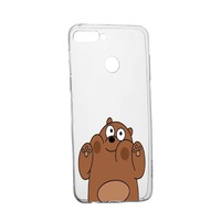 Husa de protectie Ursuleti, pentru Google Pixel 3, rezistenta la uzura, anti-alunecare, din silicon Premium, 589