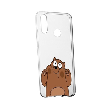 Husa de protectie Ursuleti, pentru Huawei P30 Lite, rezistenta la uzura, anti-alunecare, din silicon Premium, 589 Husa de protectie Ursuleti, pentru Huawei P30 Lite, rezistenta la uzura, anti-alunecare, din silicon Premium, 589