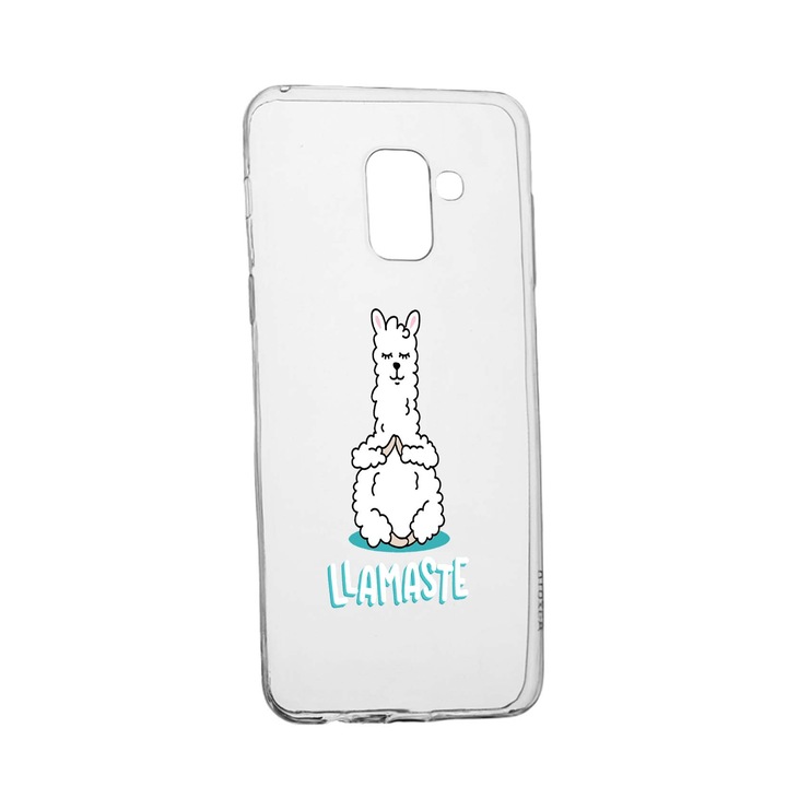Husa de protectie Llamaste, pentru Samsung Galaxy Galaxy A6 Plus / J8 2018, rezistenta la uzura, anti-alunecare, din silicon Premium, 590