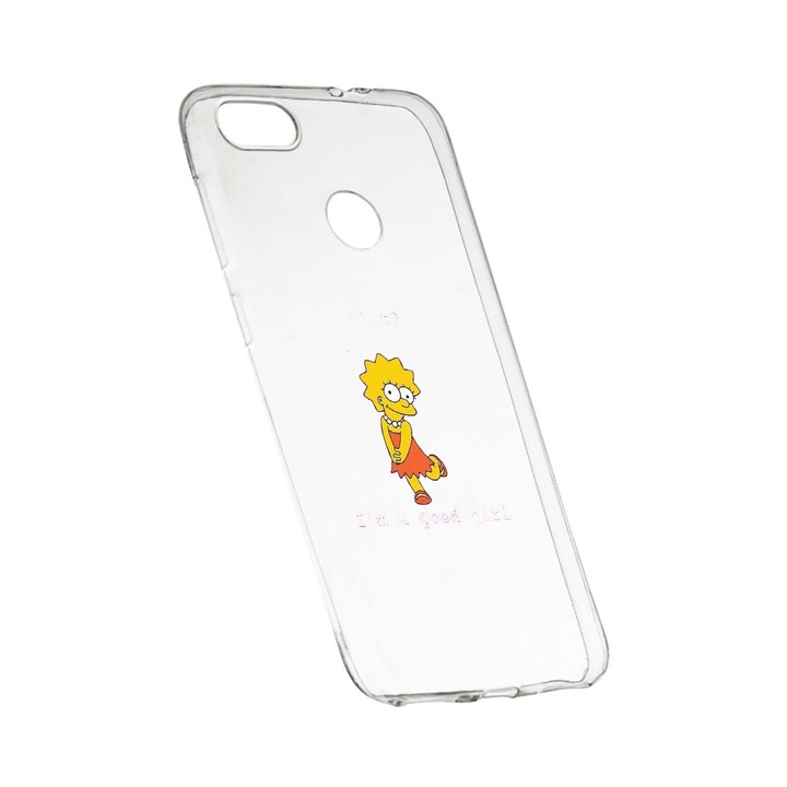 Lisa védőtok - I'm a good girl, Xiaomi Redmi Y1 / Redmi Note 5A készülékhez, kopásálló, csúszásgátló, prémium szilikonból, 591