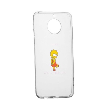 Husa de protectie Lisa - I'm a good girl, pentru Motorola Moto G7 Power, rezistenta la uzura, anti-alunecare, din silicon Premium, 591 Husa de protectie Lisa - I'm a good girl, pentru Motorola Moto G7 Power, rezistenta la uzura, anti-alunecare, din silicon Premium, 591