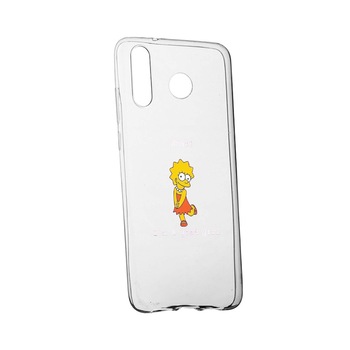 Husa de protectie Lisa - I'm a good girl, pentru Samsung Galaxy A60, rezistenta la uzura, anti-alunecare, din silicon Premium, 591 Husa de protectie Lisa - I'm a good girl, pentru Samsung Galaxy A60, rezistenta la uzura, anti-alunecare, din silicon Premium, 591