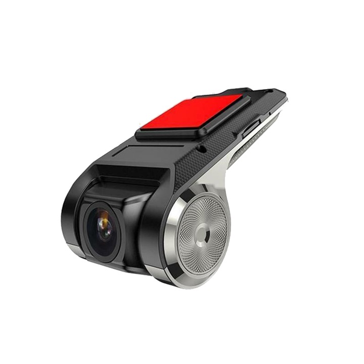 Full HD DVR вградена камера, регулируеми 60 градуса, съвместим с Android, цикличен запис, MicroSD слот, USB връзка
