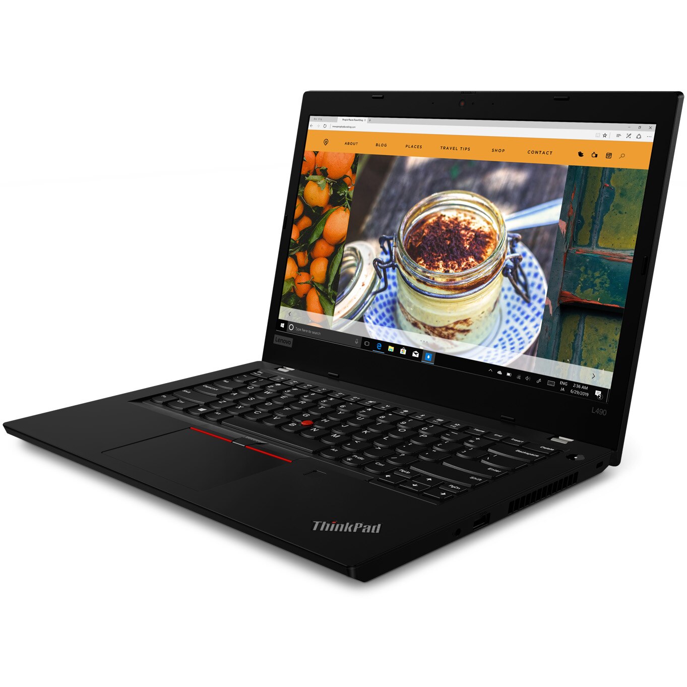 Laptop ultraportabil Lenovo ThinkPad L490 cu procesor Intel Core