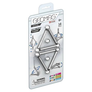 Set de constructie magnetic Geomag PRO-L Magnetic Fidget 14 piese Set de constructie magnetic Geomag PRO-L Magnetic Fidget 14 piese