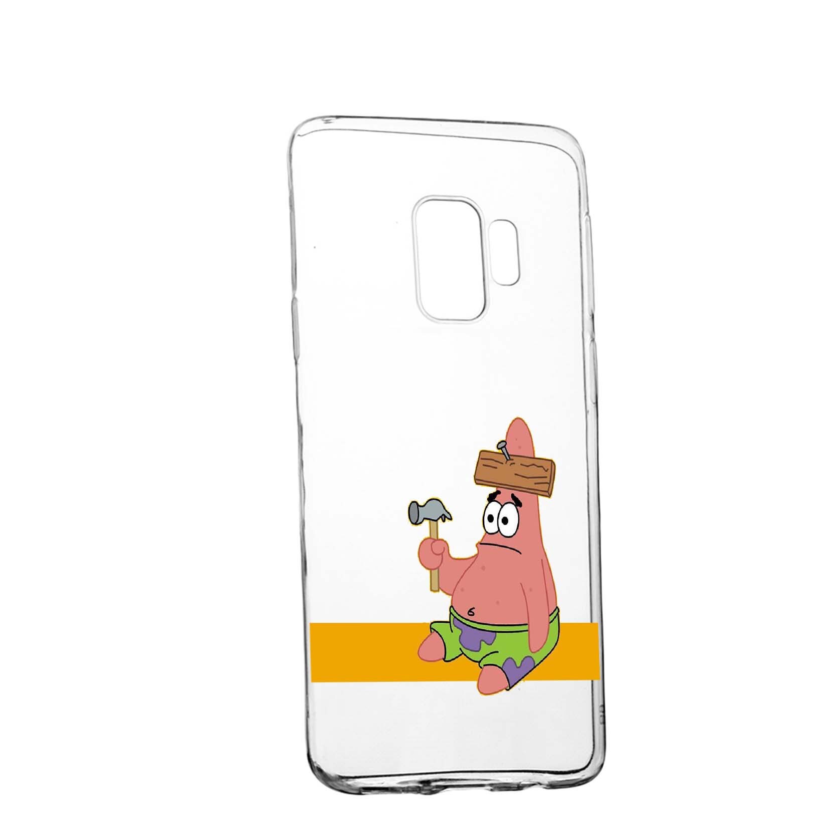 Husa de protectie SpongeBob - Patrick Star, pentru Huawei Mate 20 Lite, rezistenta la uzura, anti-alunecare, din silicon Premium, 595