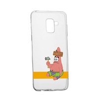 husa de protectie spongebob - patrick star pentru samsung galaxy a8 2018 plus rezistenta la uzura anti-alunecare din silicon premium 595 imagen 53_0_
0