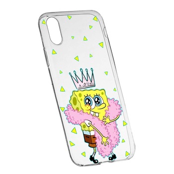 Husa de protectie SpondeBob, pentru Xiaomi Redmi 7A, rezistenta la uzura, anti-alunecare, din silicon Premium, 597 Husa de protectie SpondeBob, pentru Xiaomi Redmi 7A, rezistenta la uzura, anti-alunecare, din silicon Premium, 597