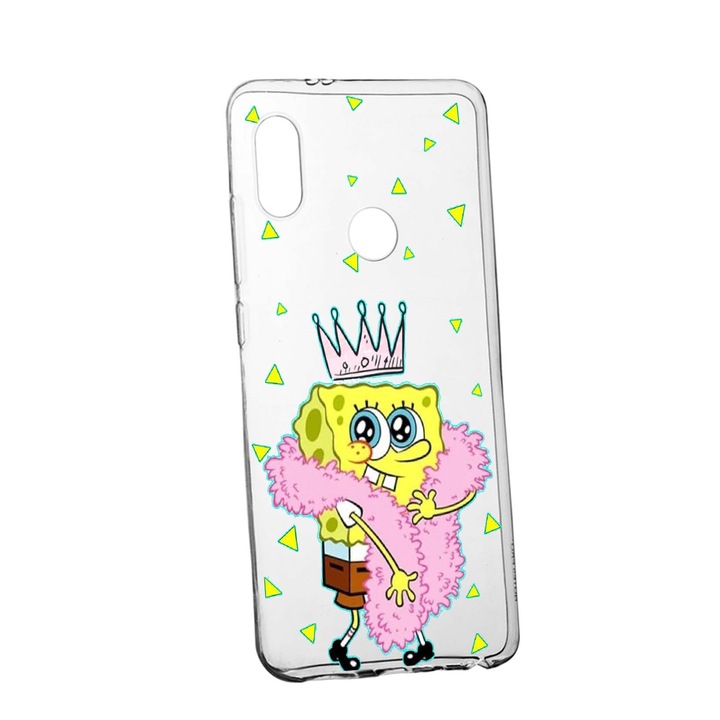 Силиконов калъф Unique за SpondeBob, Samsung Galaxy A20e, 597