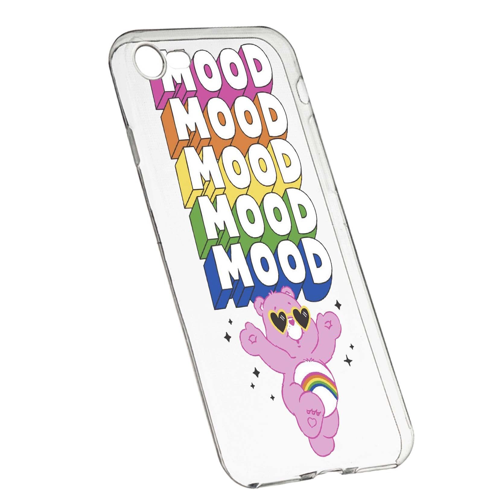 Husa de protectie Mood - Pink Bear, pentru HTC Desire 12, rezistenta la uzura, anti-alunecare, din silicon Premium, 599