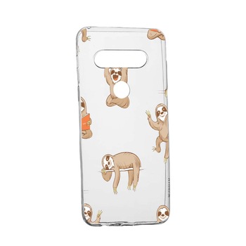 Husa de protectie Keep Calm - Be Lazy, pentru LG K50 / Q60, rezistenta la uzura, anti-alunecare, din silicon Premium, 598 Husa de protectie Keep Calm - Be Lazy, pentru LG K50 / Q60, rezistenta la uzura, anti-alunecare, din silicon Premium, 598