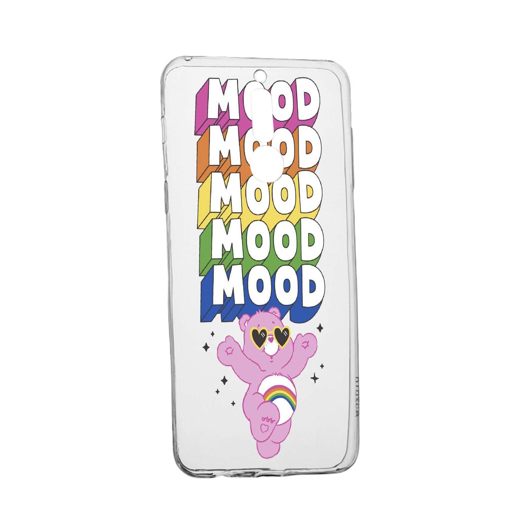 Husa de protectie Mood - Pink Bear, pentru LG K40 / K12 Plus, rezistenta la uzura, anti-alunecare, din silicon Premium, 599