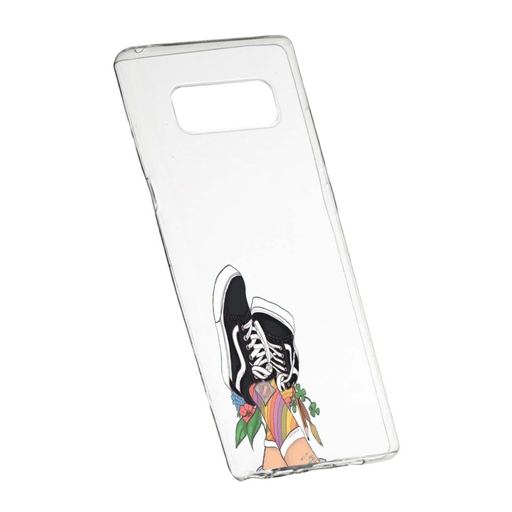 Защитен калъф Vans - Gym Shoes за Samsung Galaxy Note 9, износоустойчив, противоплъзгащ, премиум силикон, 600