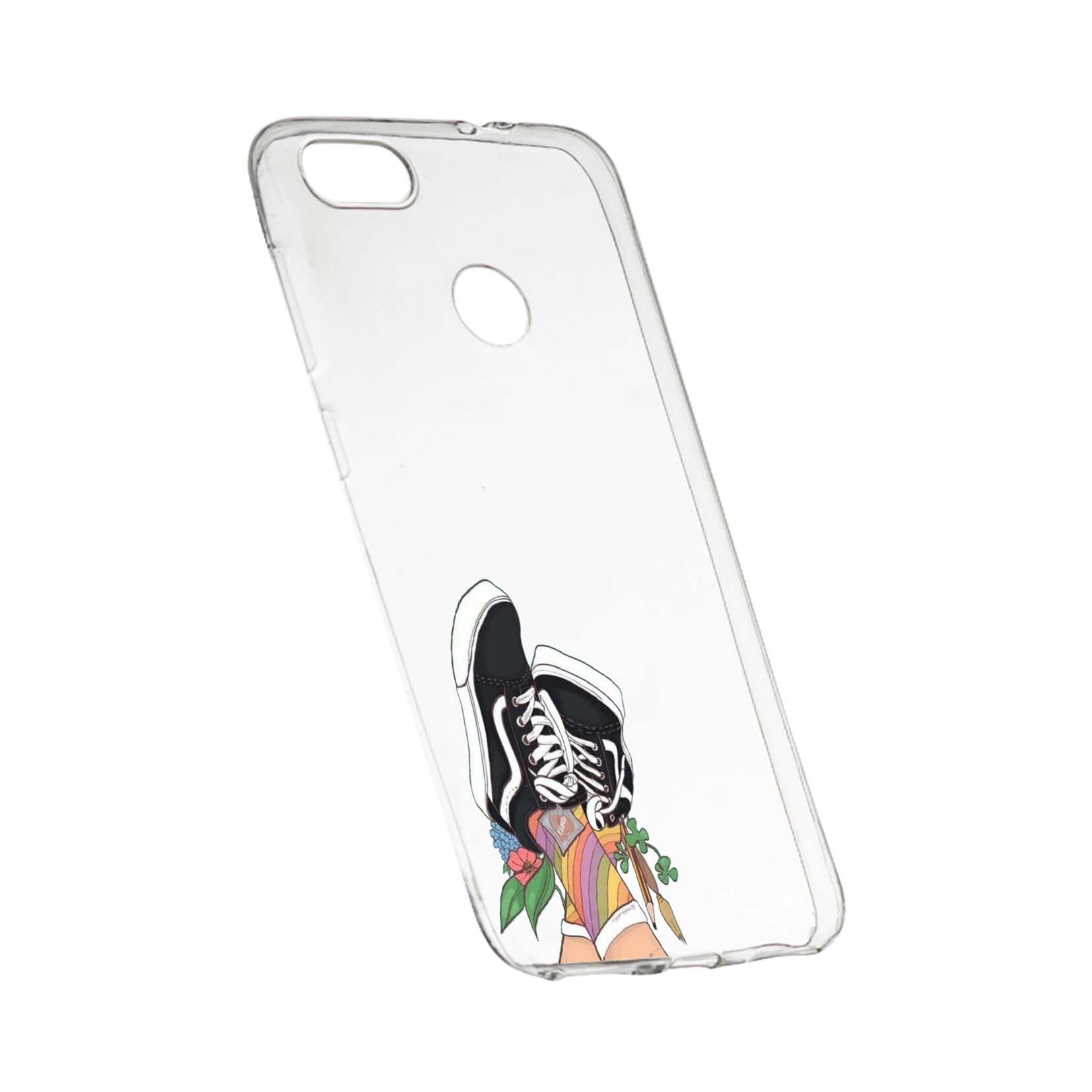 Husa de protectie Vans - Gym Shoes, pentru Huawei Honor 8 Pro, rezistenta la uzura, anti-alunecare, din silicon Premium, 600