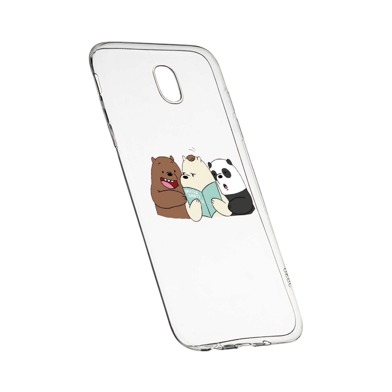 Husa de protectie Winter Sports - Bears, pentru HTC U Play, rezistenta la uzura, anti-alunecare, din silicon Premium, 601