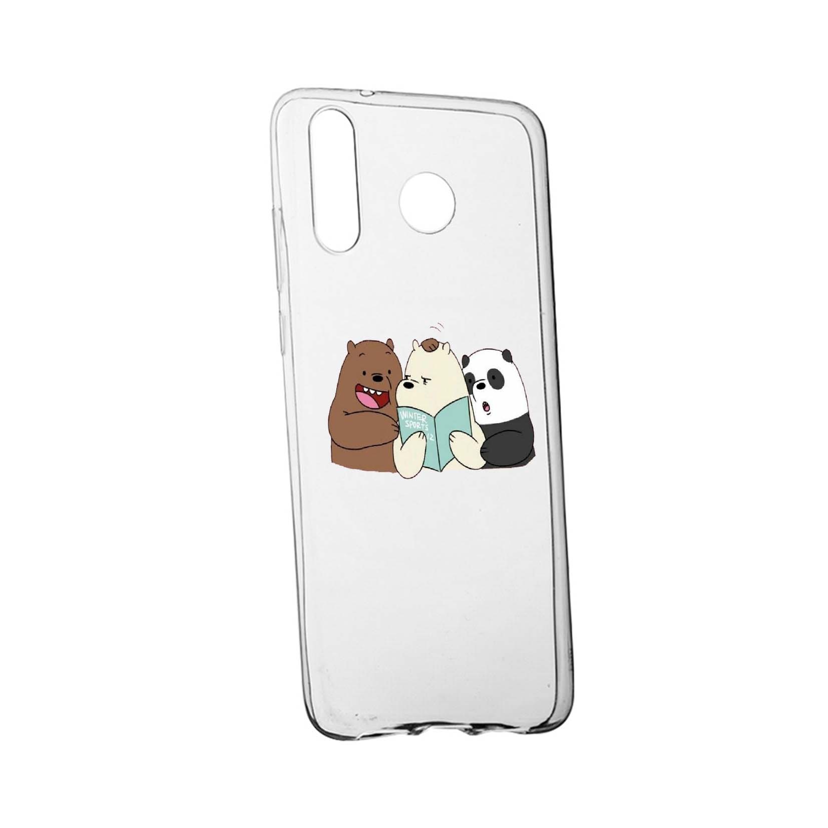 Husa de protectie Winter Sports - Bears, pentru Huawei P20 Lite 2019, rezistenta la uzura, anti-alunecare, din silicon Premium, 601