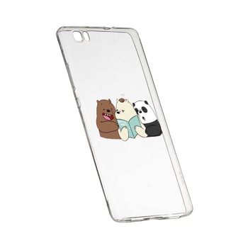 Husa de protectie Winter Sports - Bears, pentru Huawei P8 Lite, rezistenta la uzura, anti-alunecare, din silicon Premium, 601 Husa de protectie Winter Sports - Bears, pentru Huawei P8 Lite, rezistenta la uzura, anti-alunecare, din silicon Premium, 601