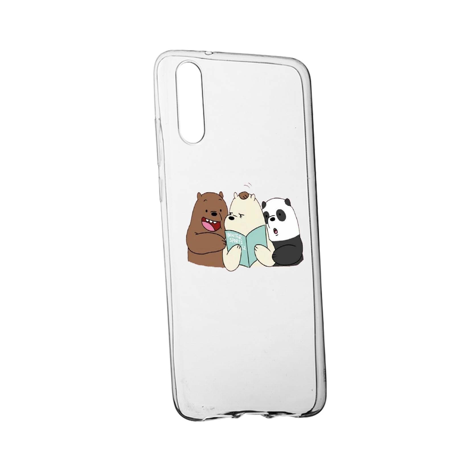 Husa de protectie Winter Sports - Bears, pentru Xiaomi Mi A3, rezistenta la uzura, anti-alunecare, din silicon Premium, 601