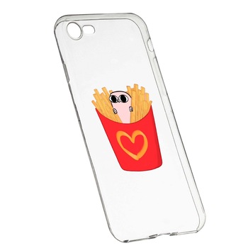 Husa de protectie I Love Chips, pentru Apple iPhone 6 / 6S, rezistenta la uzura, anti-alunecare, din silicon Premium, 602 Husa de protectie I Love Chips, pentru Apple iPhone 6 / 6S, rezistenta la uzura, anti-alunecare, din silicon Premium, 602