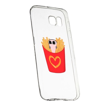 Husa de protectie I Love Chips, pentru Samsung Galaxy S7 Edge, rezistenta la uzura, anti-alunecare, din silicon Premium, 602 Husa de protectie I Love Chips, pentru Samsung Galaxy S7 Edge, rezistenta la uzura, anti-alunecare, din silicon Premium, 602